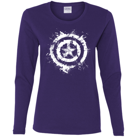 T-Shirts Purple / S Freedom Rising Women's Long Sleeve T-Shirt