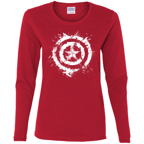 T-Shirts Red / S Freedom Rising Women's Long Sleeve T-Shirt