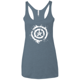 T-Shirts Indigo / X-Small Freedom Rising Women's Triblend Racerback Tank