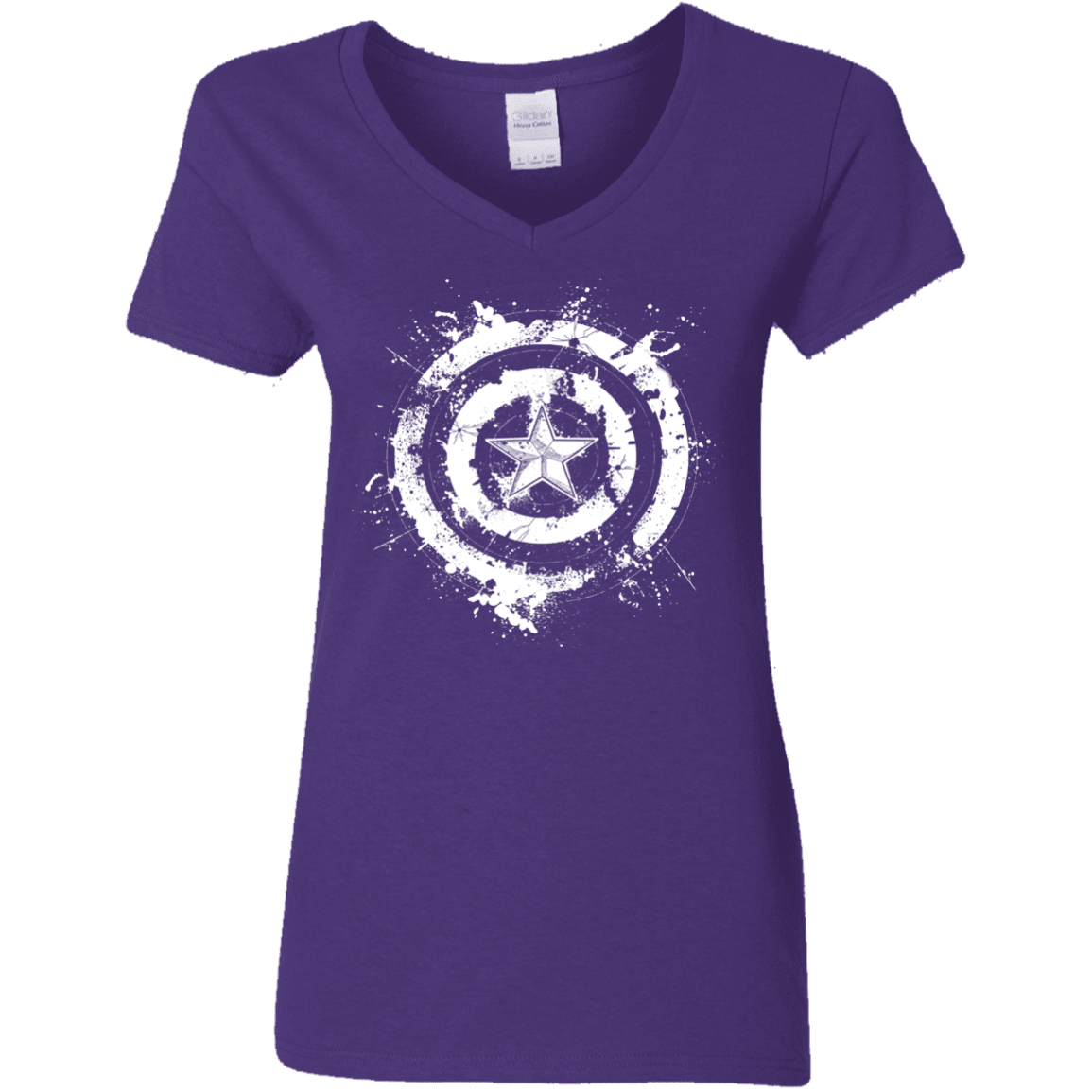 T-Shirts Purple / S Freedom Rising Women's V-Neck T-Shirt