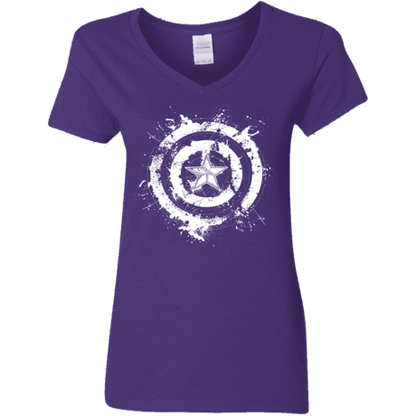 T-Shirts Purple / S Freedom Rising Women's V-Neck T-Shirt