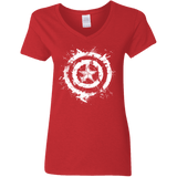 T-Shirts Red / S Freedom Rising Women's V-Neck T-Shirt