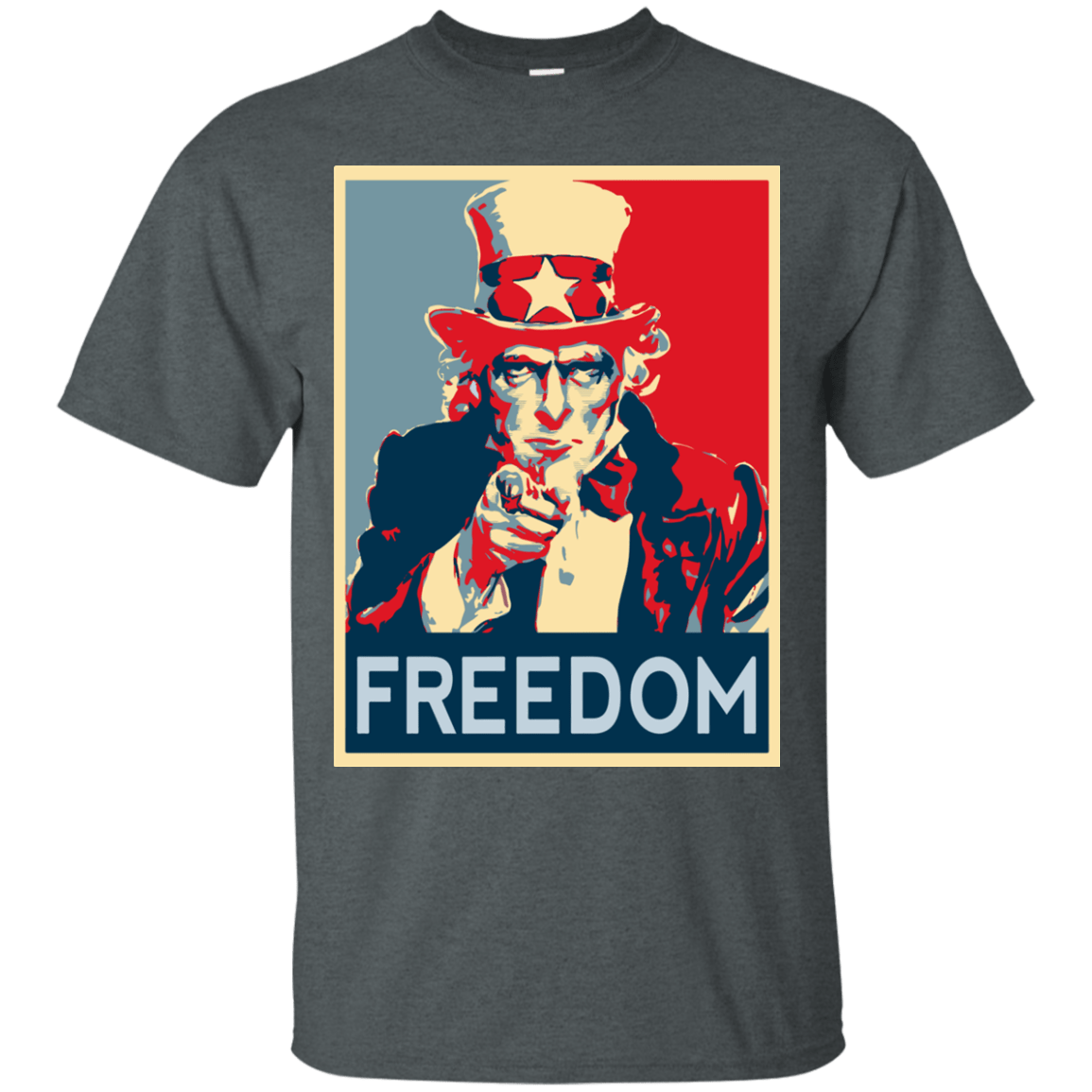 T-Shirts Dark Heather / S Freedom T-Shirt