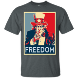 T-Shirts Dark Heather / S Freedom T-Shirt