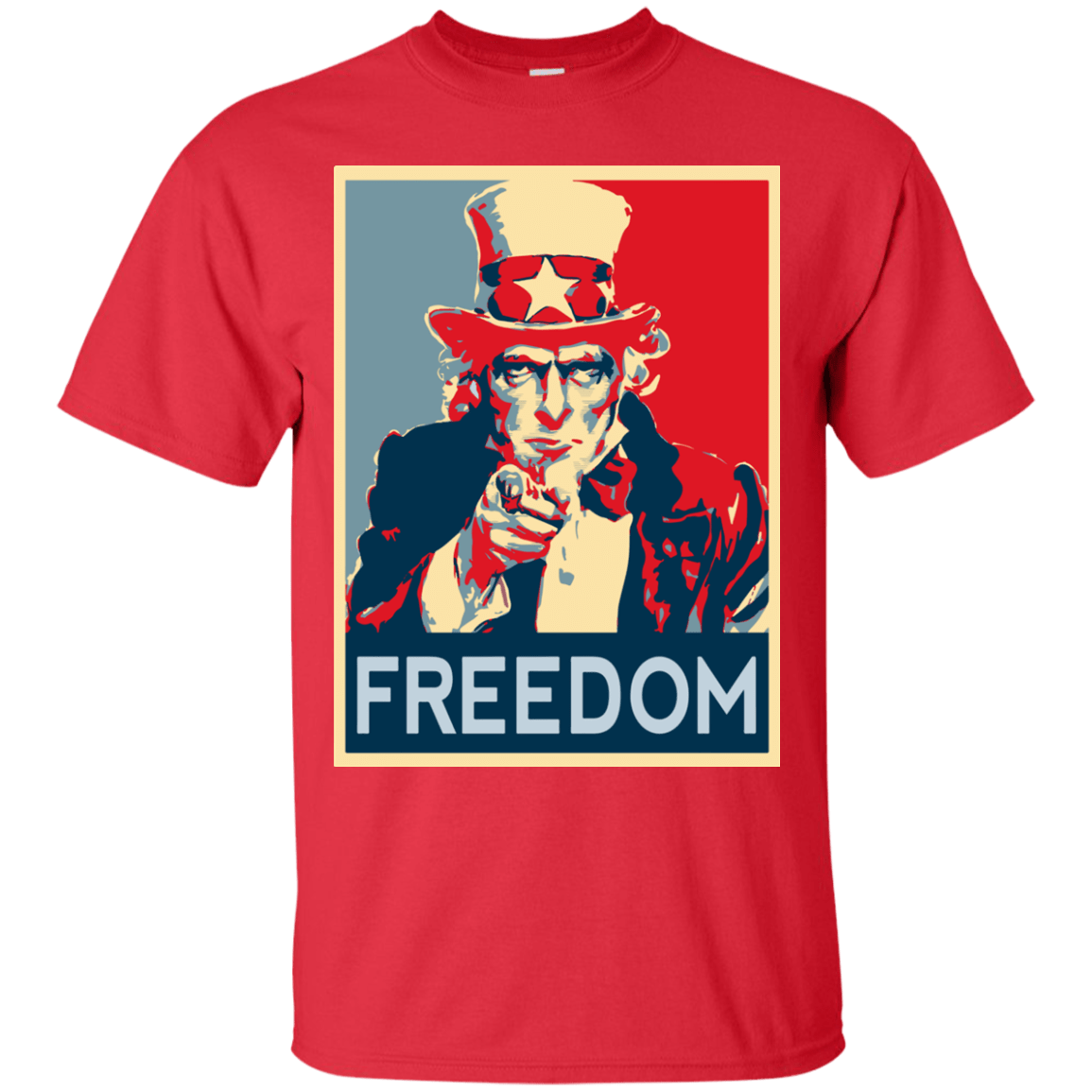 T-Shirts Red / S Freedom T-Shirt