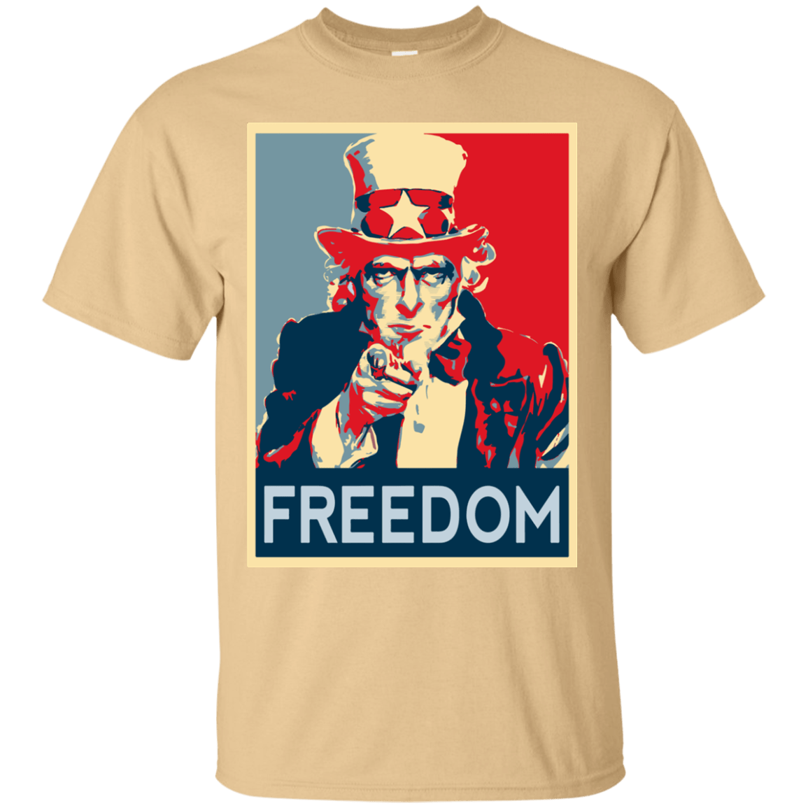 T-Shirts Vegas Gold / S Freedom T-Shirt