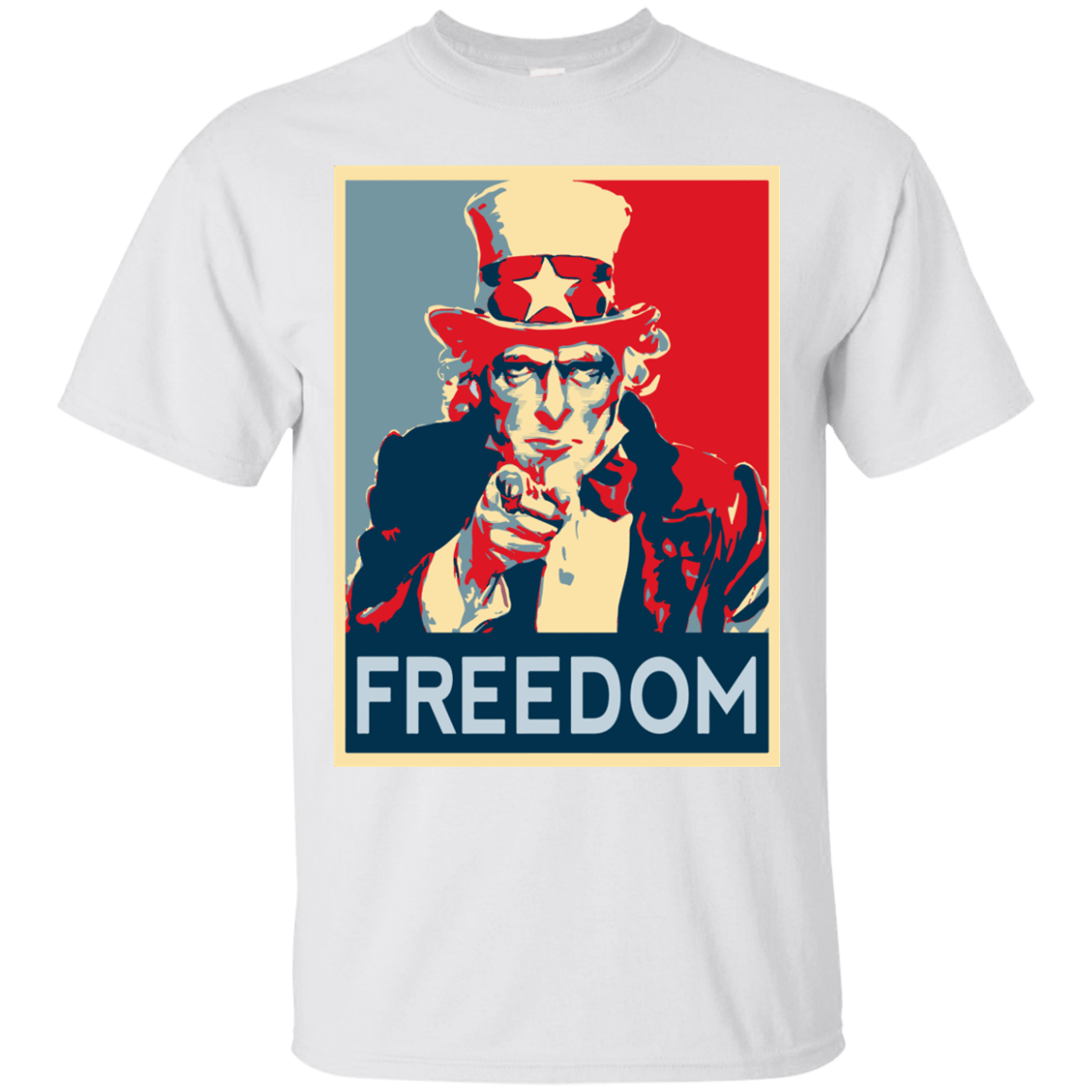 T-Shirts White / S Freedom T-Shirt