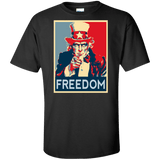 T-Shirts Black / XLT Freedom Tall T-Shirt