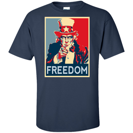 T-Shirts Navy / XLT Freedom Tall T-Shirt