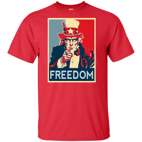 T-Shirts Red / XLT Freedom Tall T-Shirt