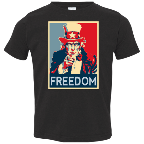 T-Shirts Black / 2T Freedom Toddler Premium T-Shirt