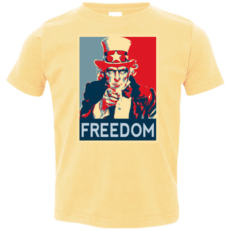 T-Shirts Butter / 2T Freedom Toddler Premium T-Shirt