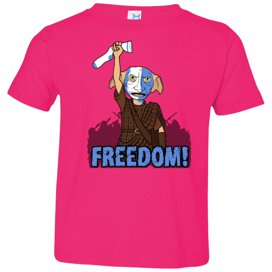 T-Shirts Hot Pink / 2T Freedom Toddler Premium T-Shirt