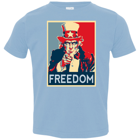 T-Shirts Light Blue / 2T Freedom Toddler Premium T-Shirt