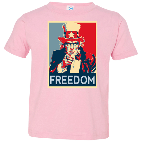 T-Shirts Pink / 2T Freedom Toddler Premium T-Shirt