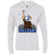 T-Shirts Heather White / X-Small Freedom Triblend Long Sleeve Hoodie Tee