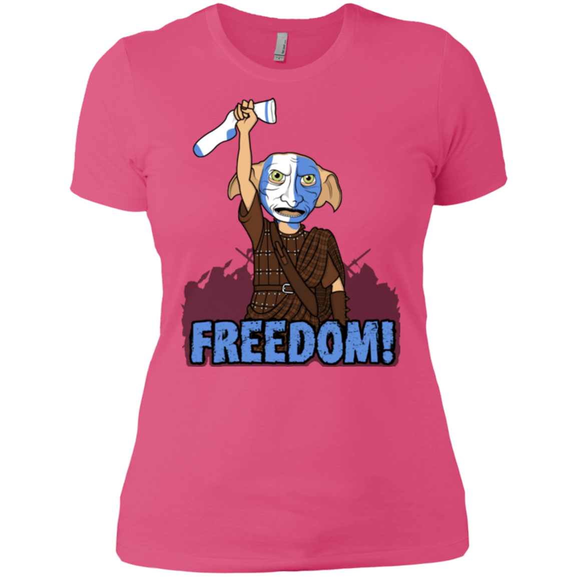T-Shirts Hot Pink / X-Small Freedom Women's Premium T-Shirt
