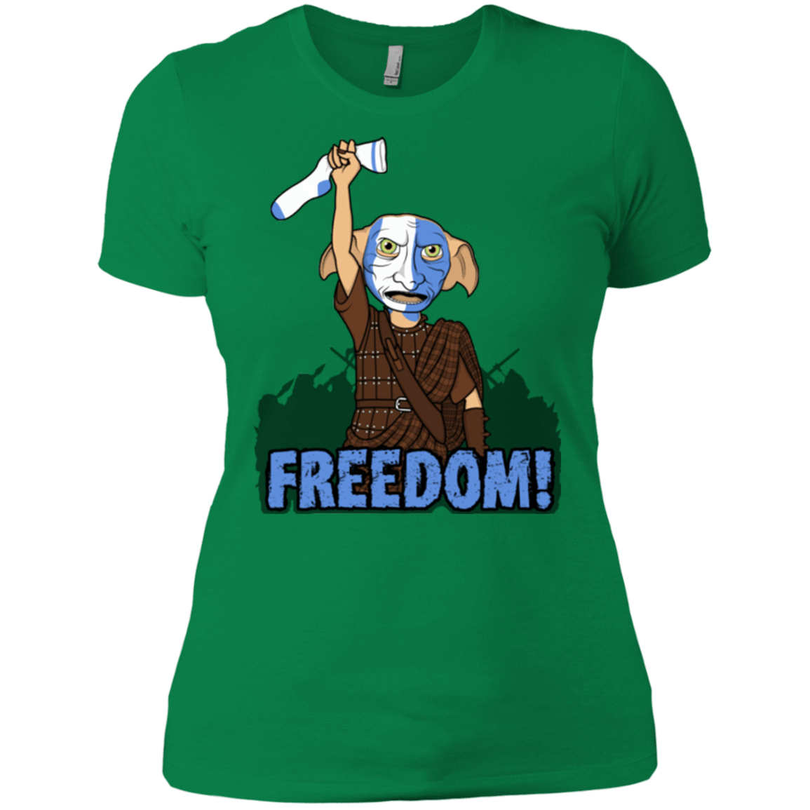 T-Shirts Kelly Green / X-Small Freedom Women's Premium T-Shirt