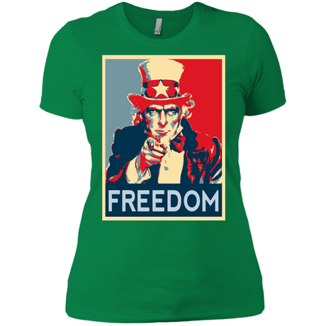 T-Shirts Kelly Green / X-Small Freedom Women's Premium T-Shirt