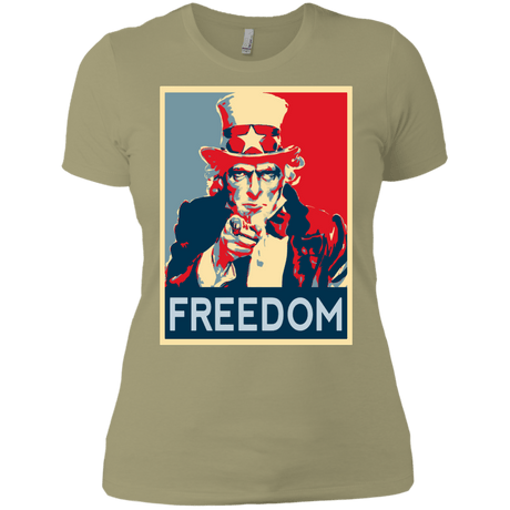T-Shirts Light Olive / X-Small Freedom Women's Premium T-Shirt