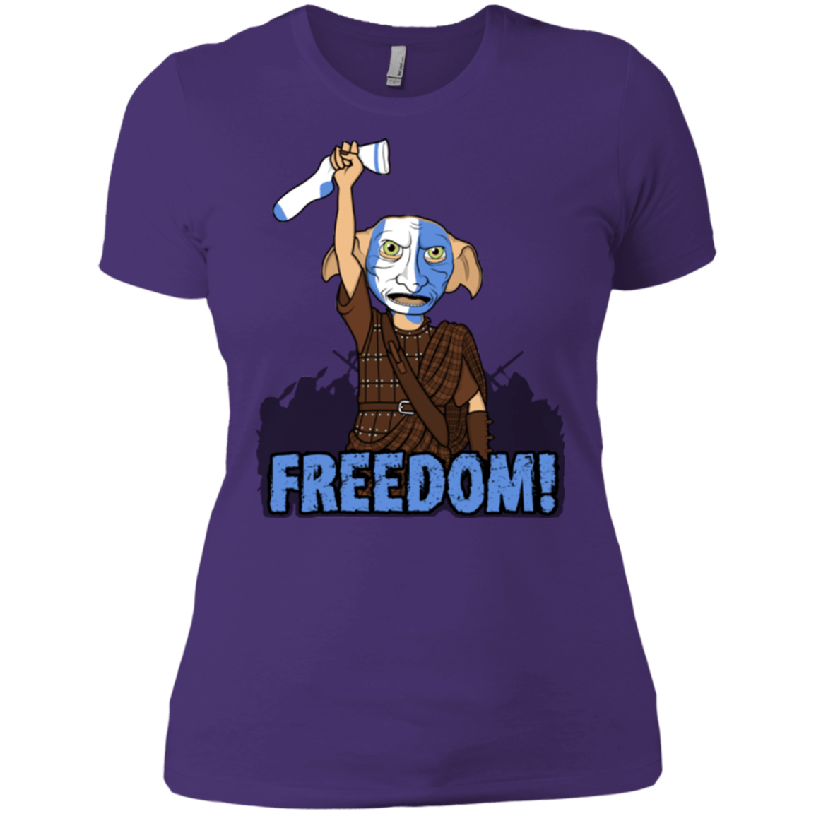 T-Shirts Purple Rush/ / X-Small Freedom Women's Premium T-Shirt