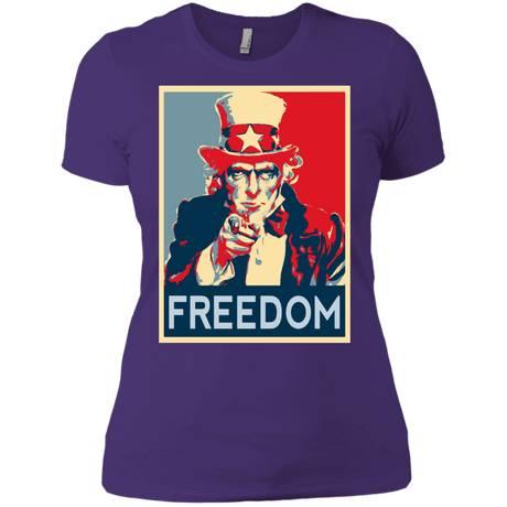 T-Shirts Purple Rush/ / X-Small Freedom Women's Premium T-Shirt