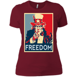 T-Shirts Scarlet / X-Small Freedom Women's Premium T-Shirt