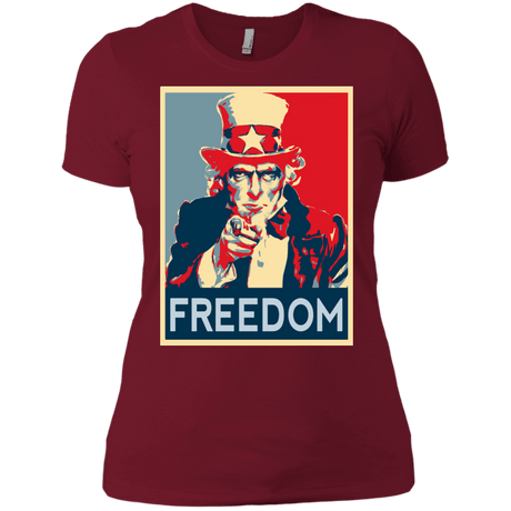 T-Shirts Scarlet / X-Small Freedom Women's Premium T-Shirt