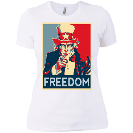 T-Shirts White / X-Small Freedom Women's Premium T-Shirt