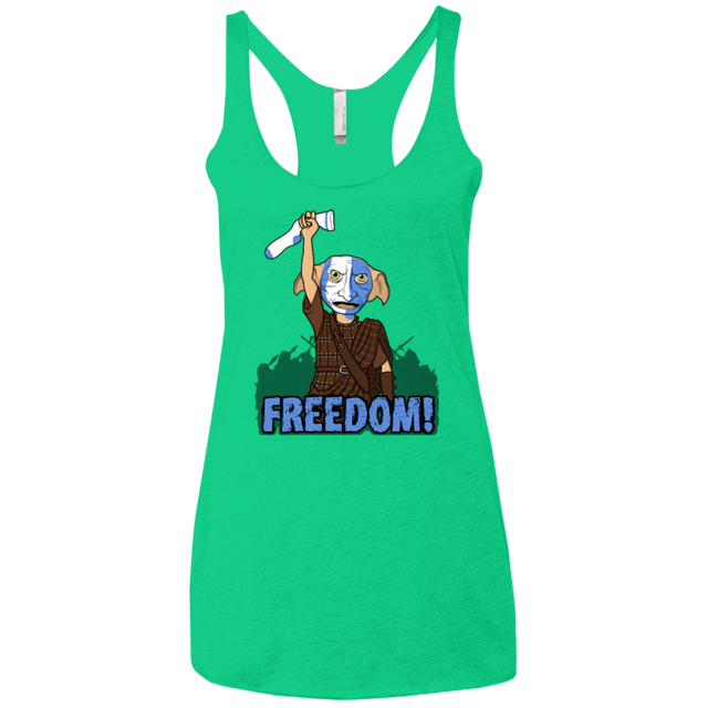 T-Shirts Envy / X-Small Freedom Women's Triblend Racerback Tank