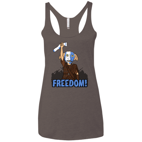 T-Shirts Macchiato / X-Small Freedom Women's Triblend Racerback Tank