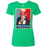 T-Shirts Envy / S Freedom Women's Triblend T-Shirt