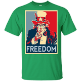 T-Shirts Irish Green / YXS Freedom Youth T-Shirt