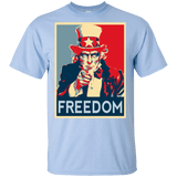 T-Shirts Light Blue / YXS Freedom Youth T-Shirt