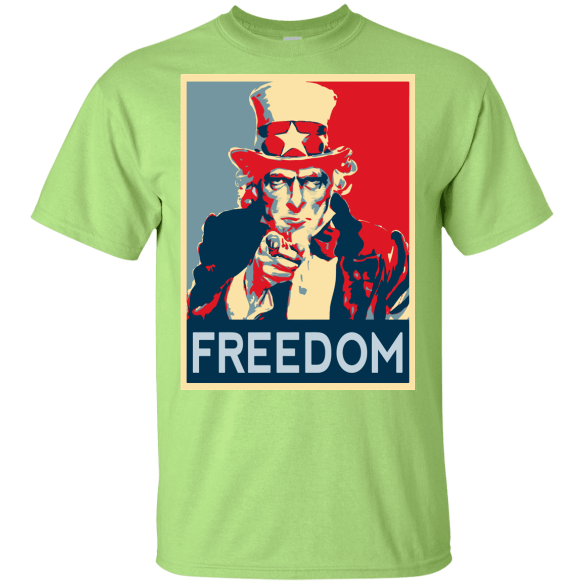 T-Shirts Mint Green / YXS Freedom Youth T-Shirt