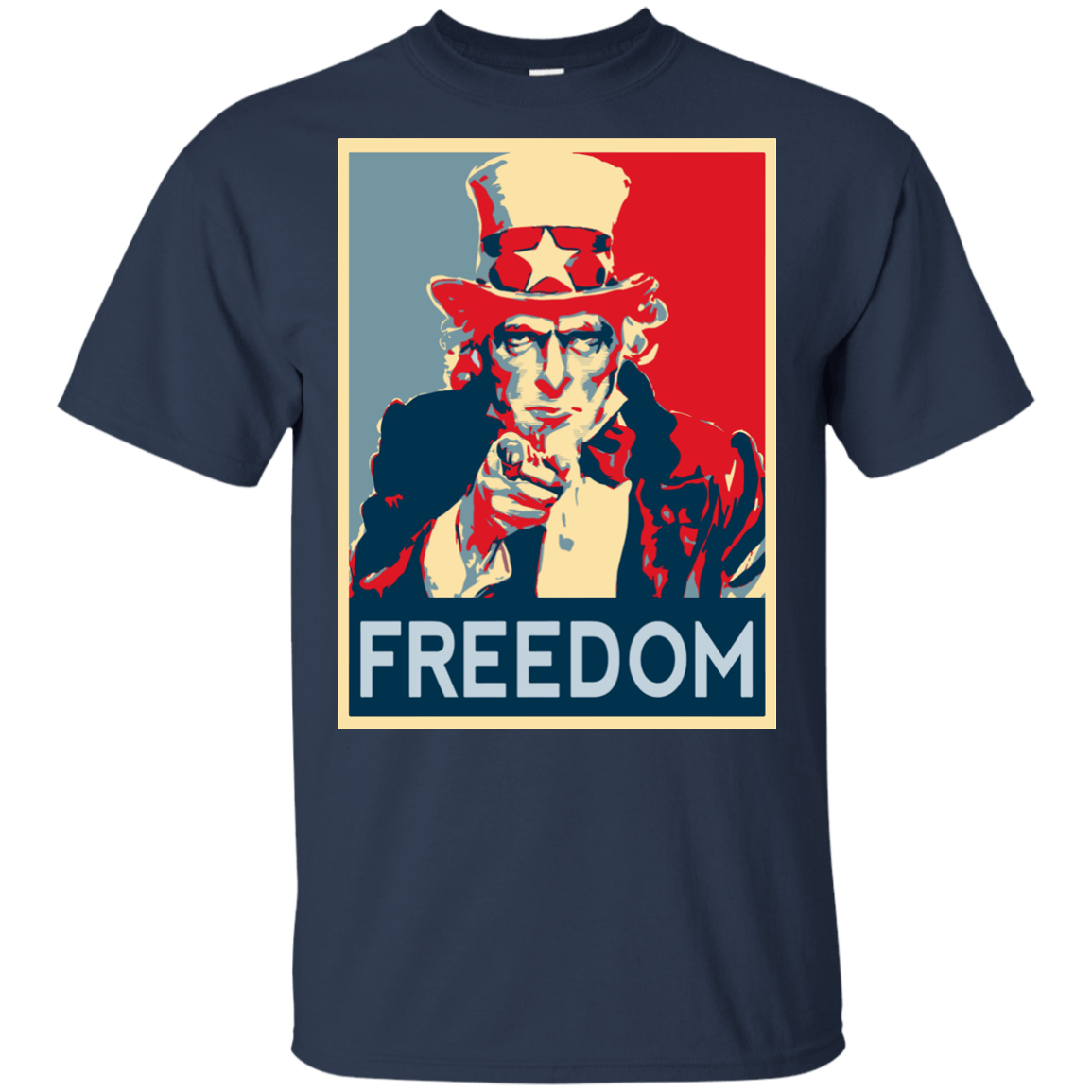 T-Shirts Navy / YXS Freedom Youth T-Shirt