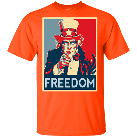 T-Shirts Orange / YXS Freedom Youth T-Shirt