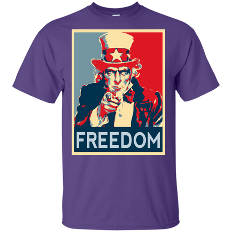 T-Shirts Purple / YXS Freedom Youth T-Shirt