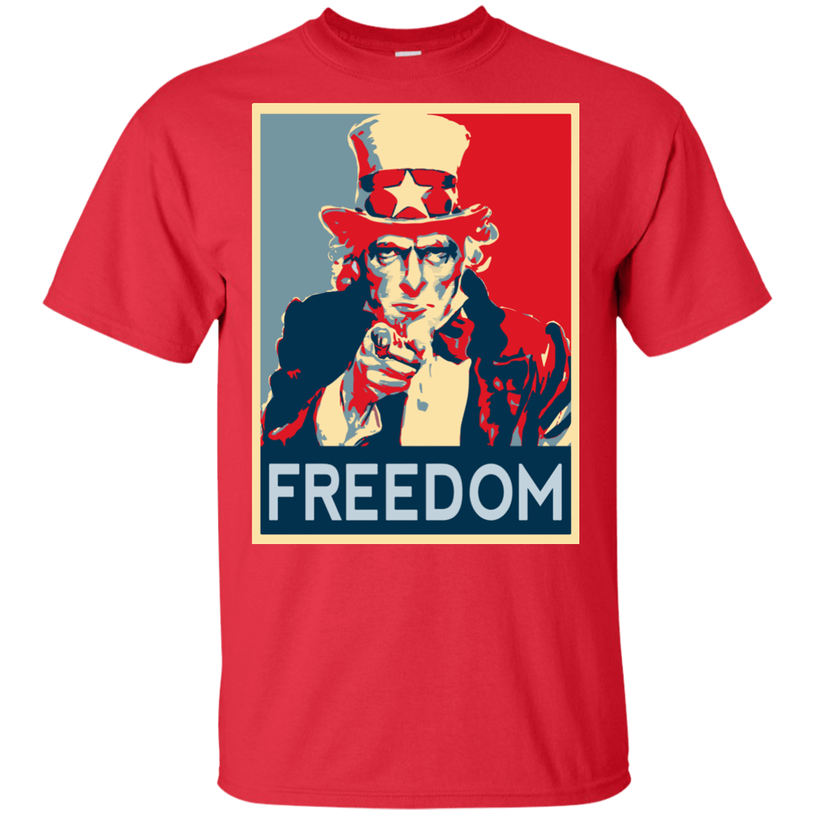 T-Shirts Red / YXS Freedom Youth T-Shirt