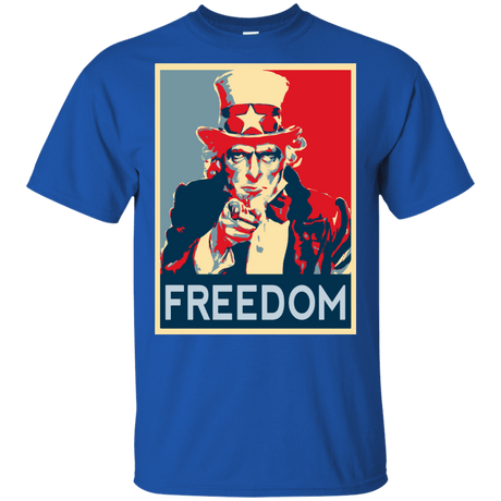 T-Shirts Royal / YXS Freedom Youth T-Shirt