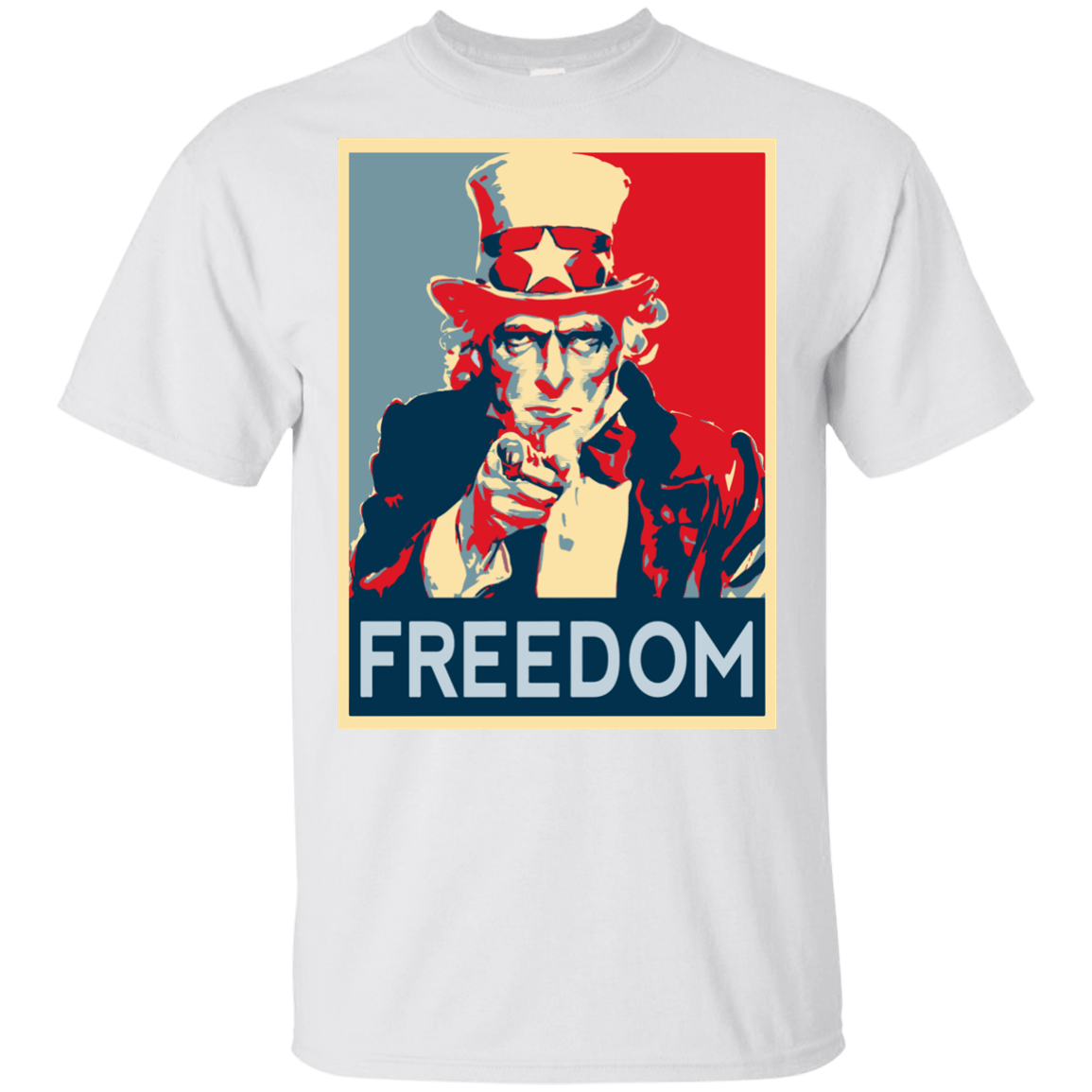 T-Shirts White / YXS Freedom Youth T-Shirt