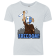 T-Shirts Heather White / YXS Freedom Youth Triblend T-Shirt