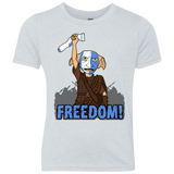 T-Shirts Heather White / YXS Freedom Youth Triblend T-Shirt