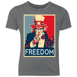 T-Shirts Premium Heather / YXS Freedom Youth Triblend T-Shirt