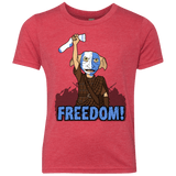 T-Shirts Vintage Red / YXS Freedom Youth Triblend T-Shirt