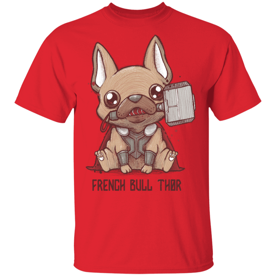 T-Shirts Red / S French Bull Thor T-Shirt