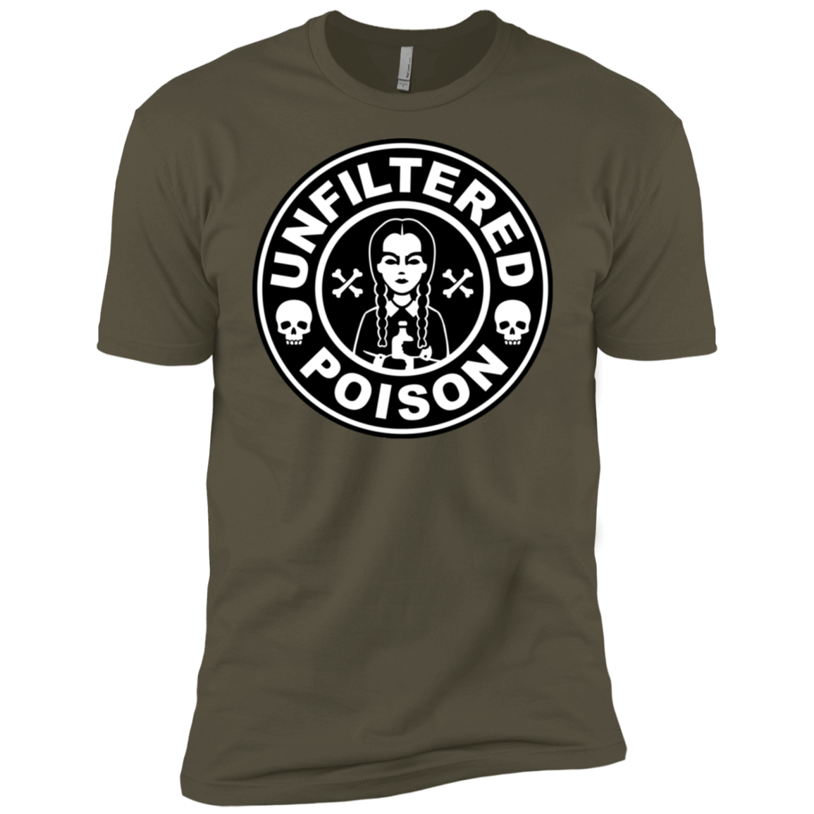 T-Shirts Military Green / X-Small Freshly Brewed Poison Men's Premium T-Shirt