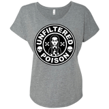 T-Shirts Premium Heather / X-Small Freshly Brewed Poison Triblend Dolman Sleeve