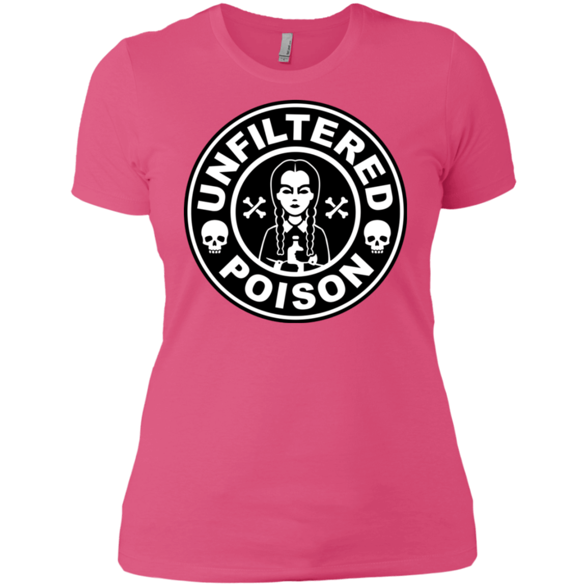 T-Shirts Hot Pink / X-Small Freshly Brewed Poison Women's Premium T-Shirt