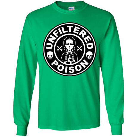 T-Shirts Irish Green / YS Freshly Brewed Poison Youth Long Sleeve T-Shirt